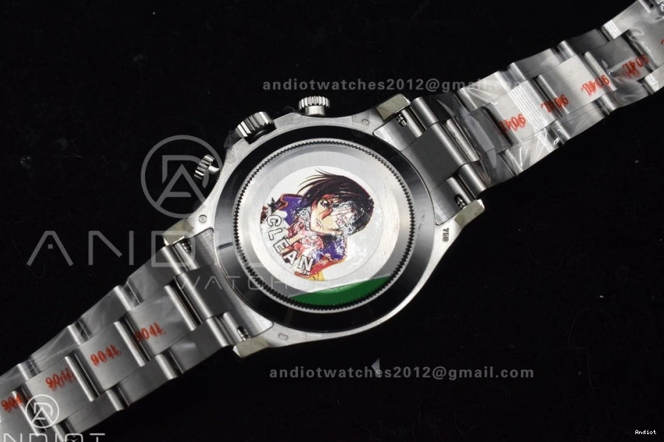 White 1:1 Dial V2 116509 Best on Bracelet SA4130 Daytona Edition SS Markers Arabic Clean 0502